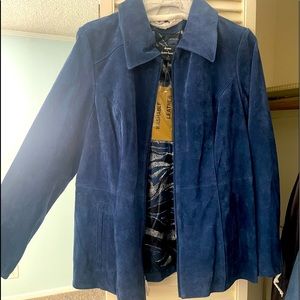 Dennis by Dennis Basso leather coat